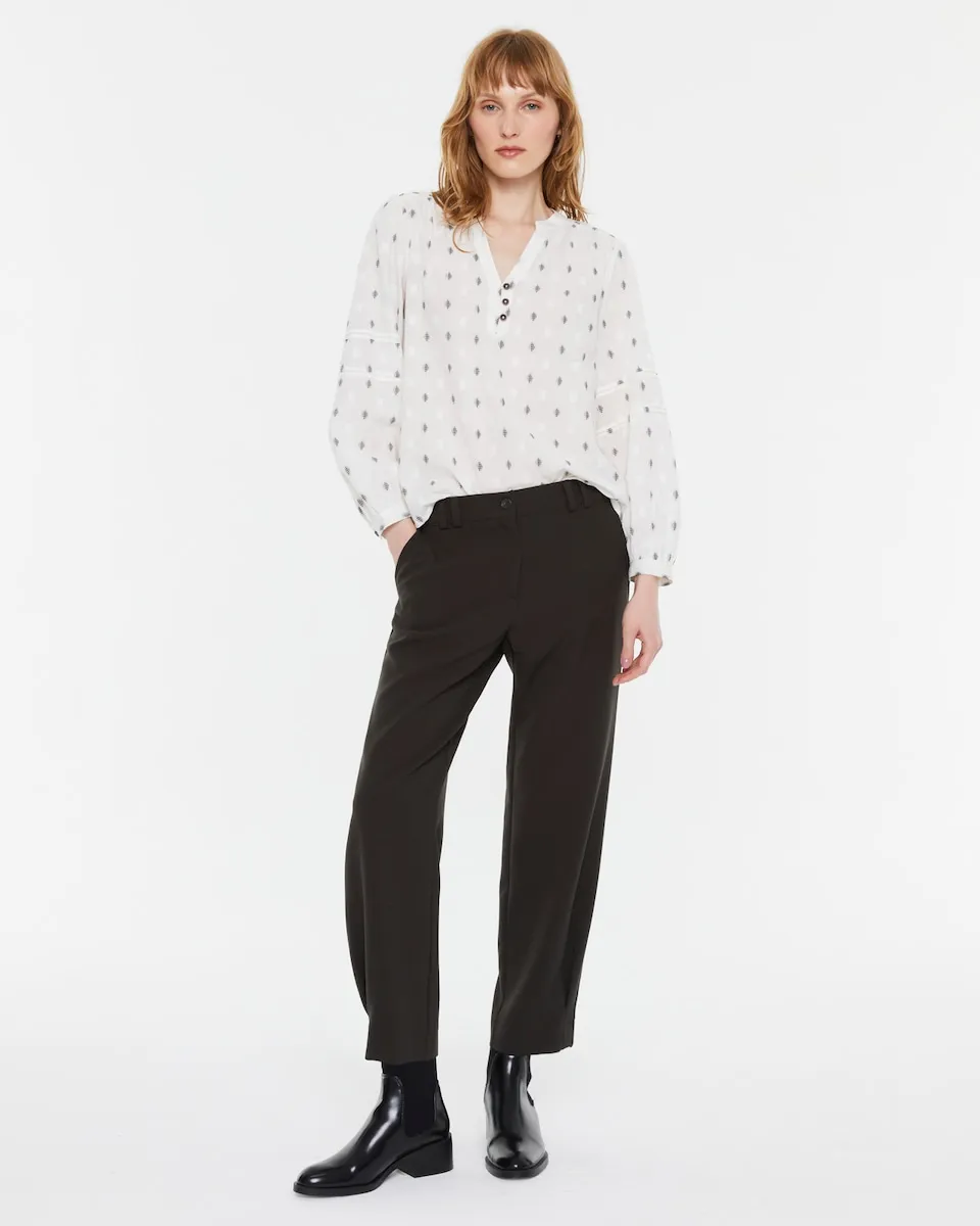 Женские брюки типа «морковка» с эластичной талией Andam, черный
Женские брюки типа «морковка» с эластичной талией Andam, черный