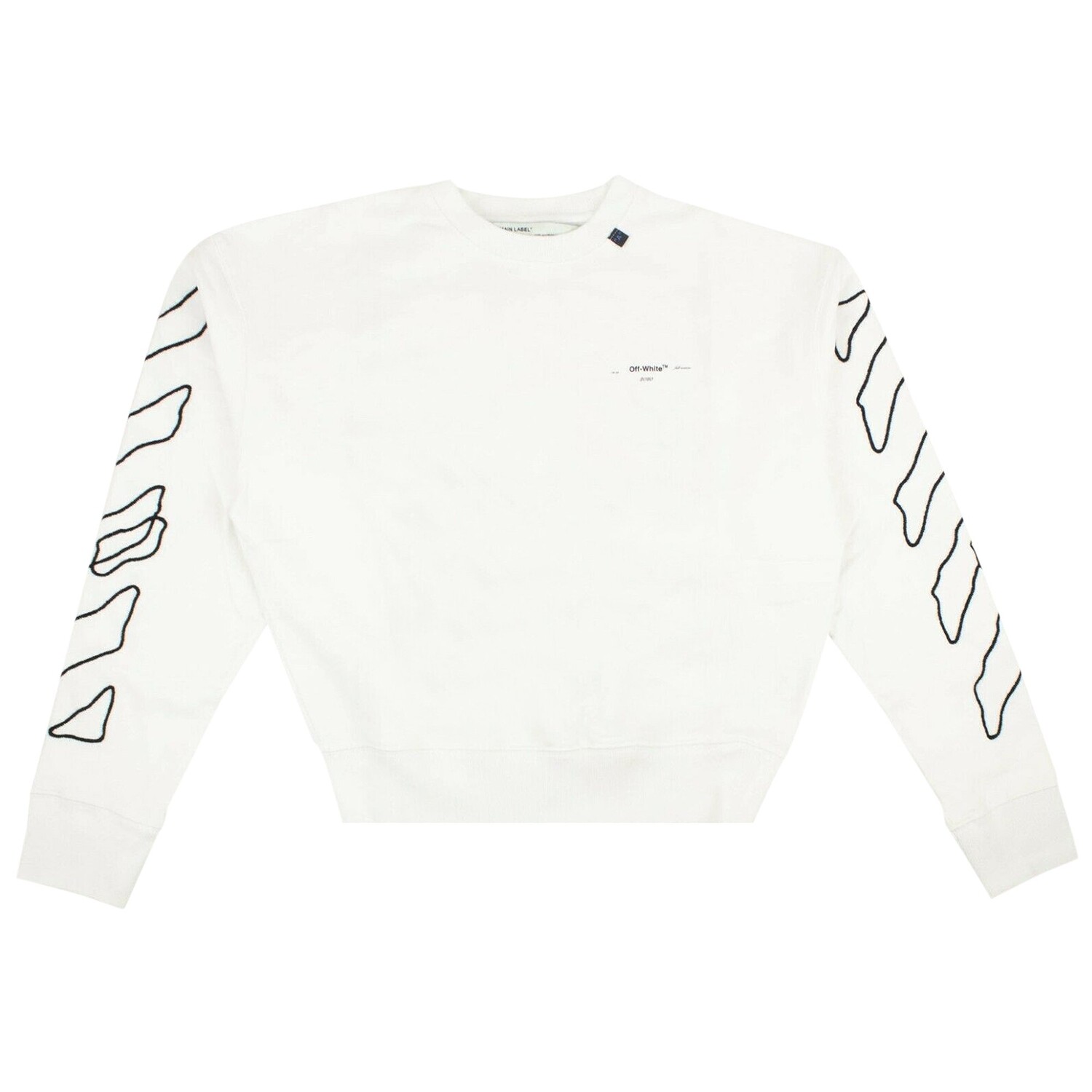 Off-White Толстовка с абстрактным логотипом, цвет Белый
Off-White Толстовка с абстрактным логотипом, цвет Белый