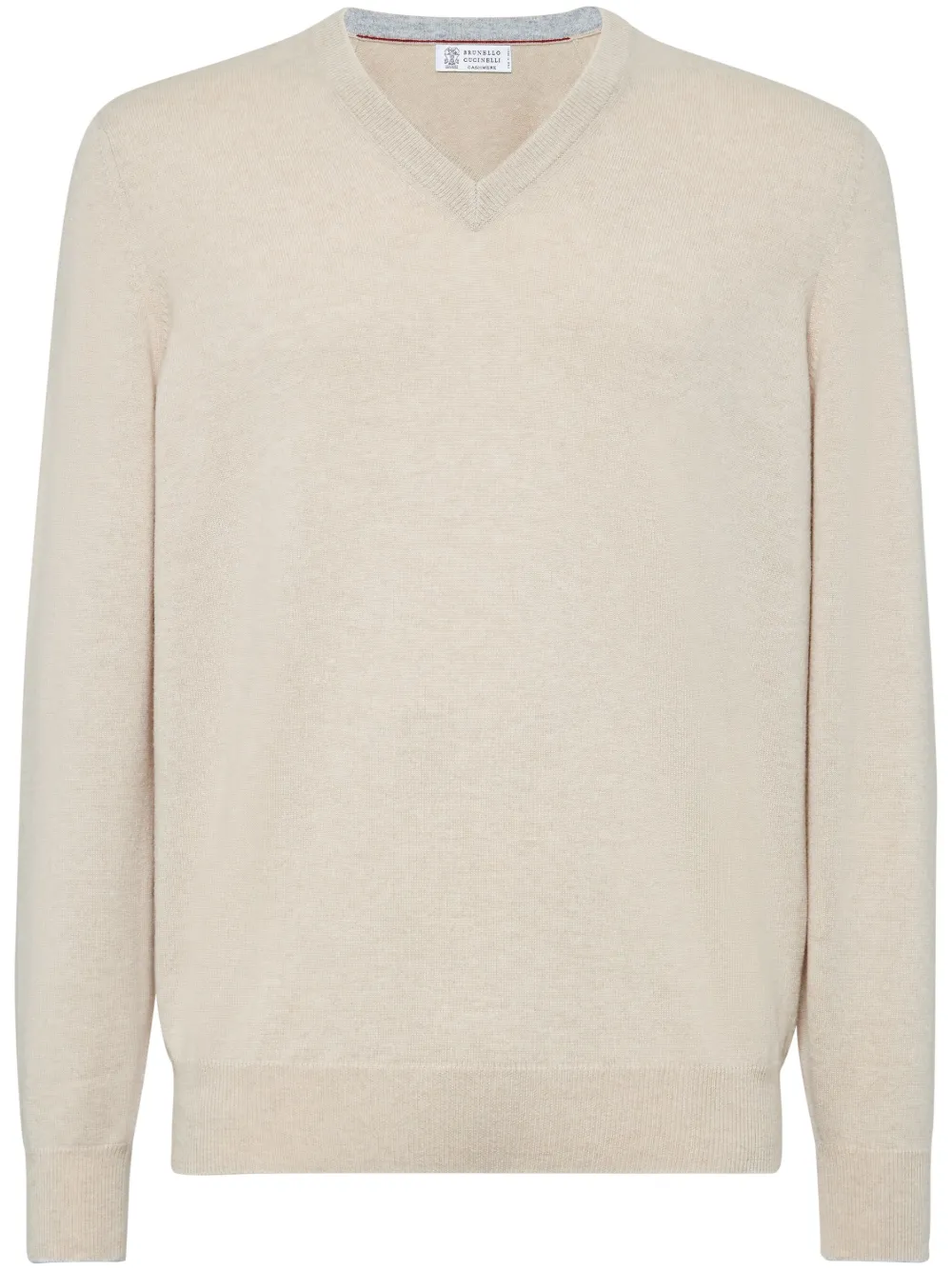Кашемировый джемпер Brunello Cucinelli, нейтральный
Кашемировый джемпер Brunello Cucinelli, нейтральный