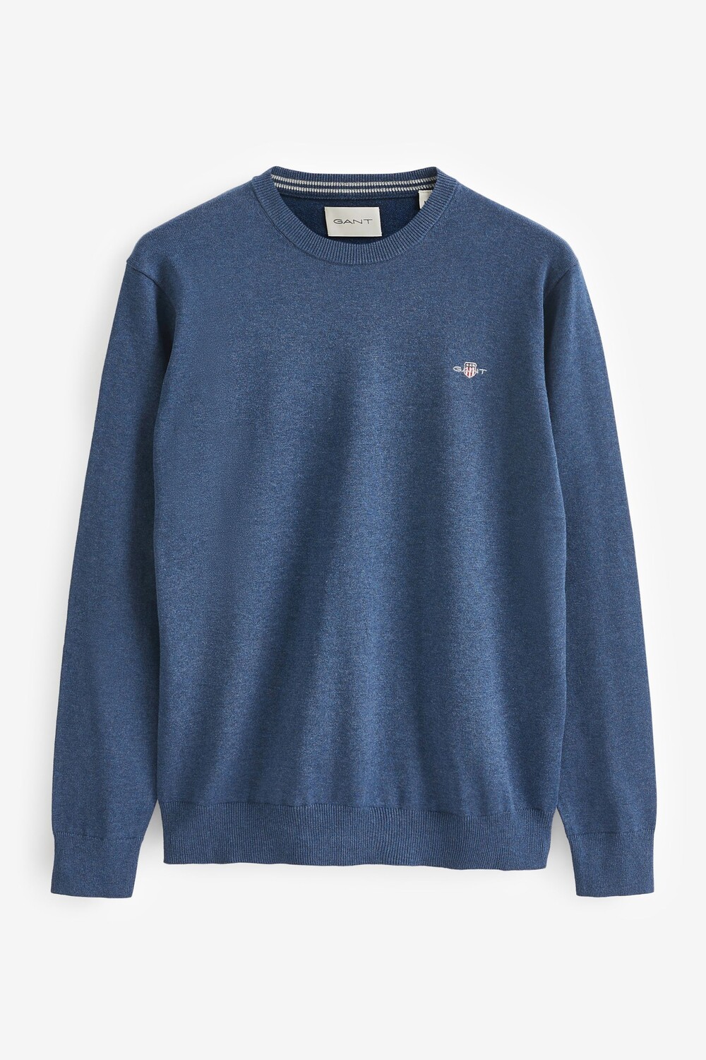 Gant Classic из меланжевого хлопка с круглым вырезом GANT, синий
Gant Classic из меланжевого хлопка с круглым вырезом GANT, синий