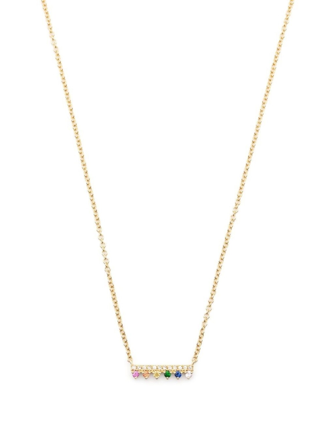 Колье Chloe Bar из желтого золота с бриллиантами и камнями Ef Collection, золотой
Колье Chloe Bar из желтого золота с бриллиантами и камнями Ef Collection, золотой