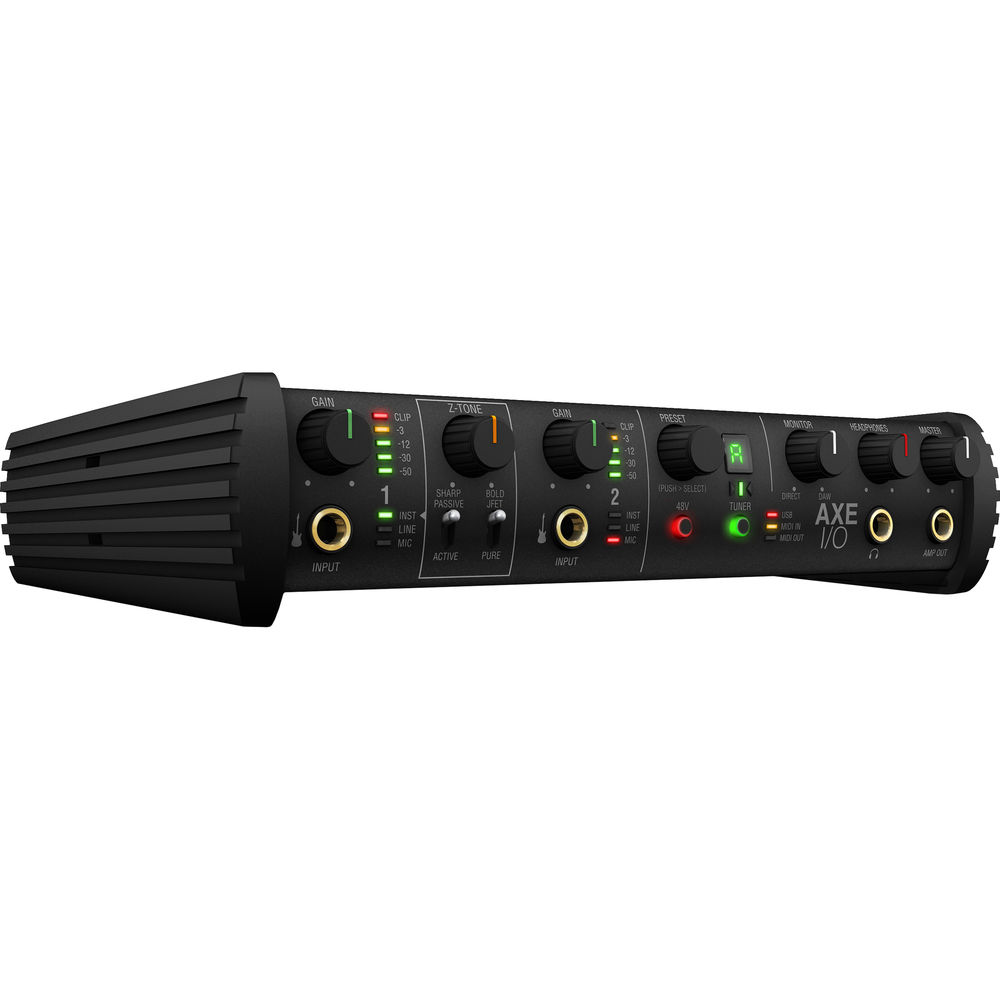 Аудиоинтерфейс IK Multimedia AXE I/O с расширенным формированием гитарного тона
Аудиоинтерфейс IK Multimedia AXE I/O с расширенным формированием гитарного тона