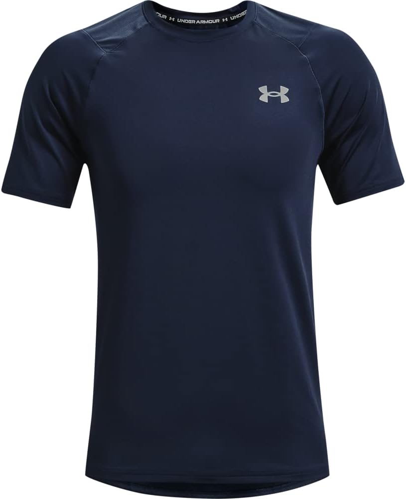 Мужская футболка Under Armour Raid 2.0 с коротким рукавом, Academy Blue (408)/Mod Gray
Мужская футболка Under Armour Raid 2.0 с коротким рукавом, Academy Blue (408)/Mod Gray