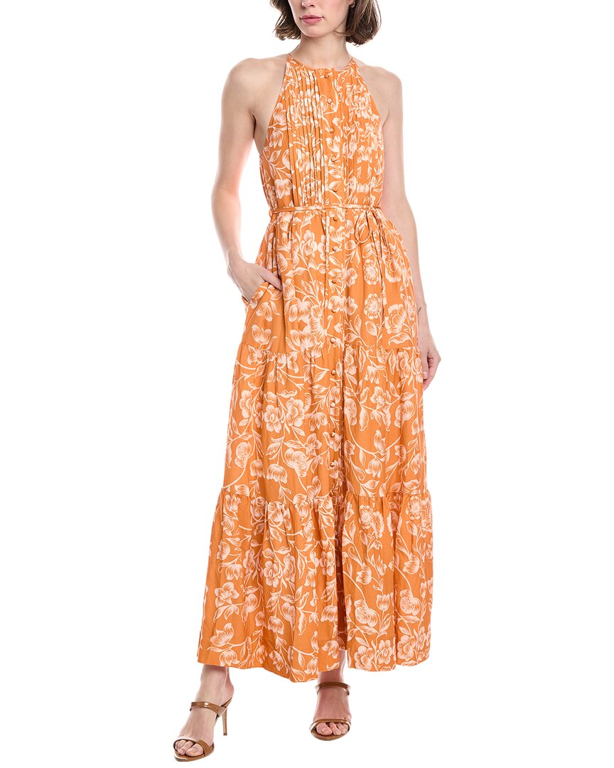 Хермоза Хильд Миди-платье из льняной смеси Hermoza, оранжевый
Хермоза Хильд Миди-платье из льняной смеси Hermoza, оранжевый