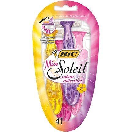 Женская бритва Miss Soleil Color Collection, Bic
Женская бритва Miss Soleil Color Collection, Bic