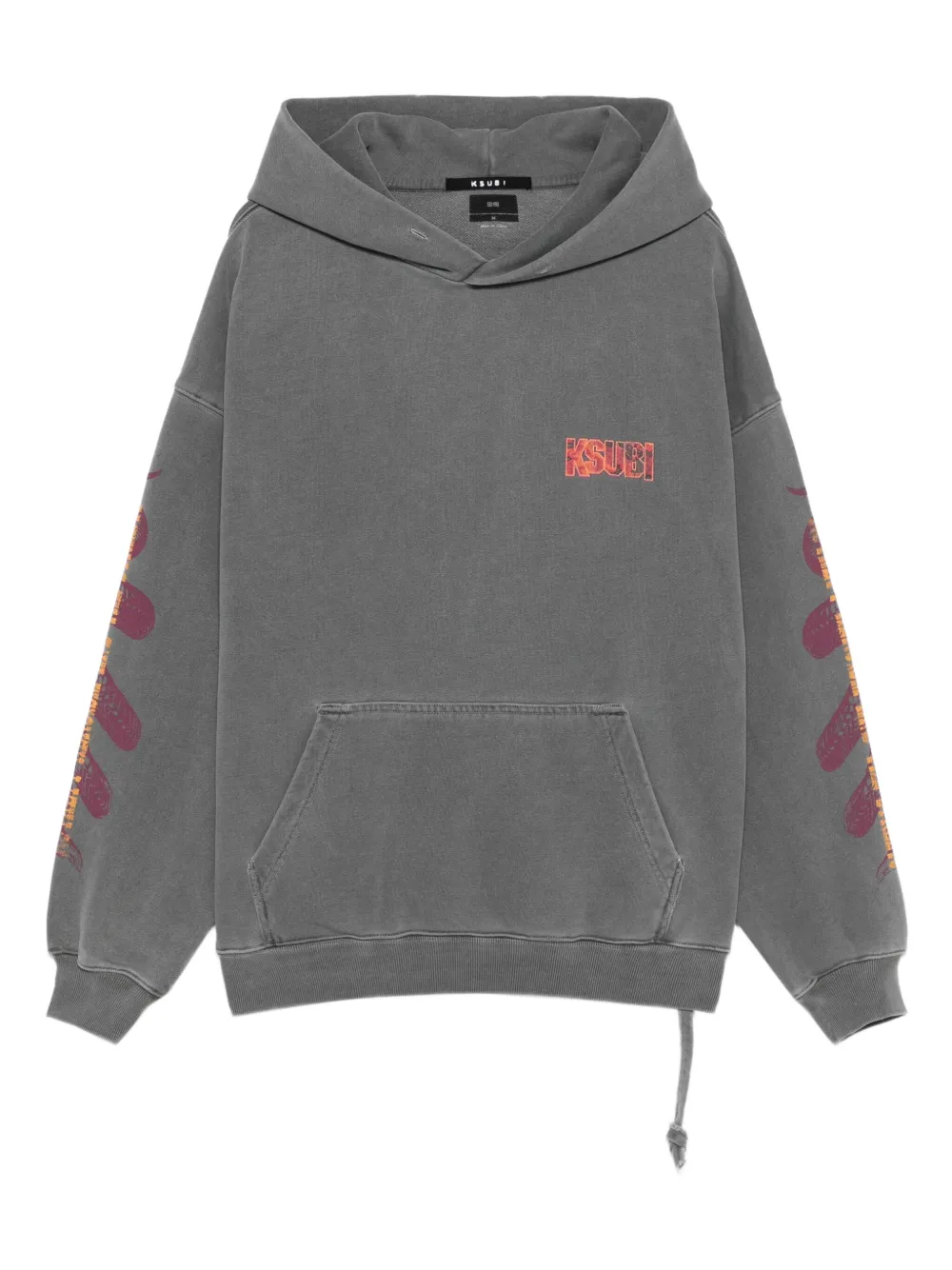 Худи с принтом Ksubi, серый
Худи с принтом Ksubi, серый