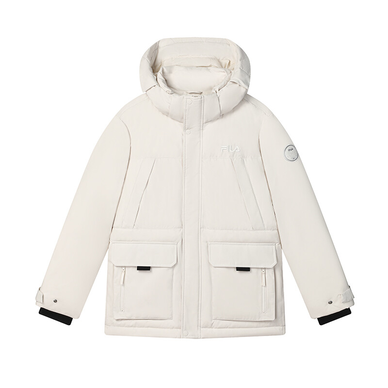 Пуховик мужской паровой белый Fila
Пуховик мужской паровой белый Fila