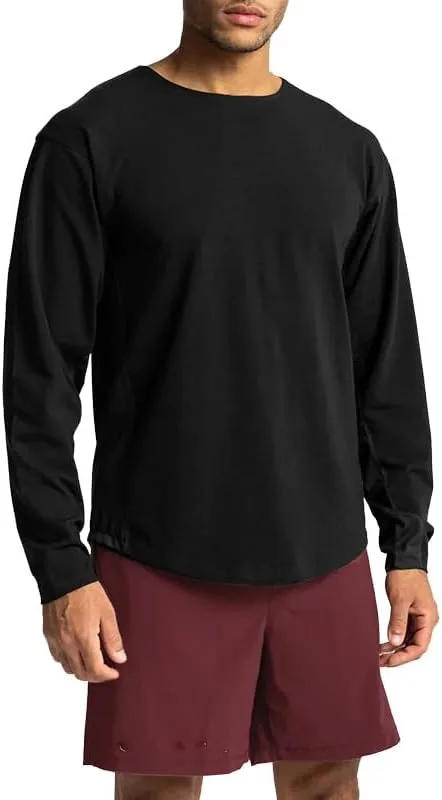 Футболка Performance Workout Long для мужчин — быстросохнущая, дышащая и легкая для спортзала, бега и активного отдыха Helewala
Футболка Performance Workout Long для мужчин — быстросохнущая, дышащая и легкая для спортзала, бега и активного отдыха Helewala