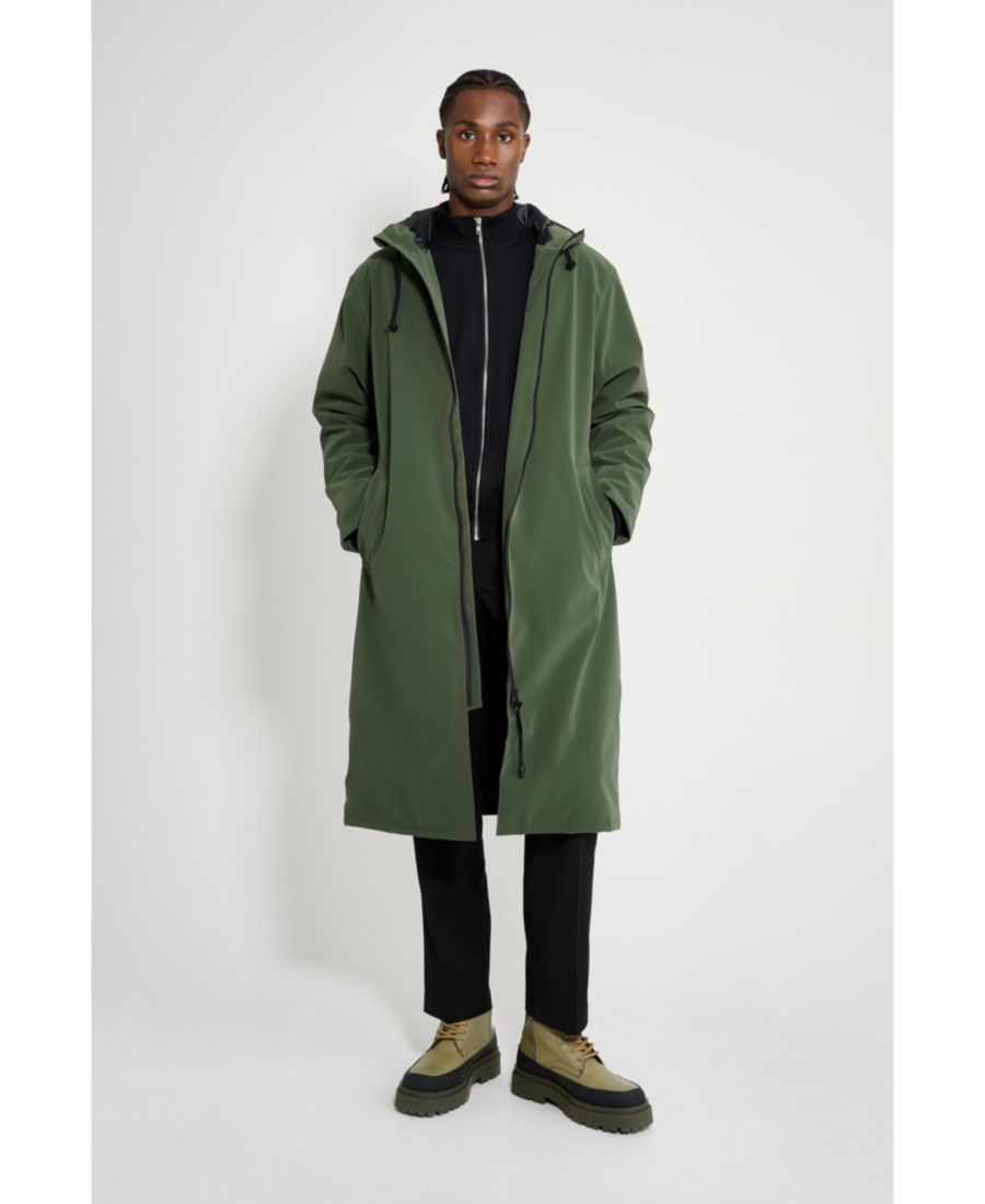 Мужское длинное матовое зимнее пальто Stockholm Stutterheim, Green
Мужское длинное матовое зимнее пальто Stockholm Stutterheim, Green