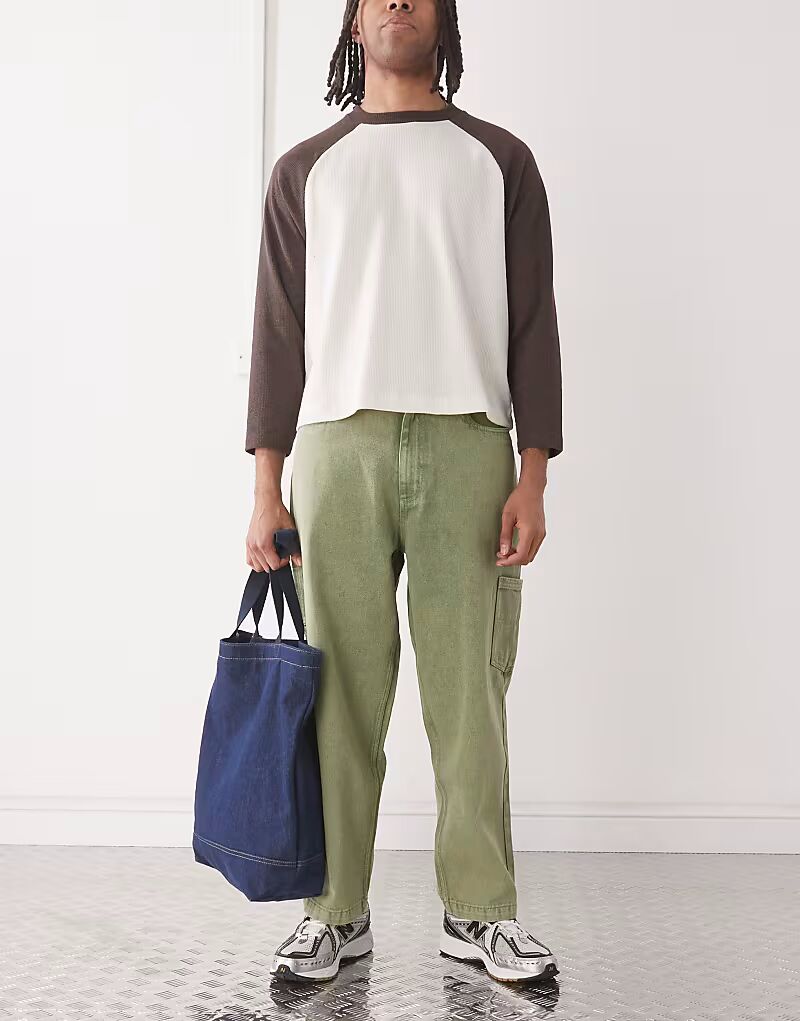 Джинсы Santa Cruz Carpenter Big denim цвета стираный хаки
Джинсы Santa Cruz Carpenter Big denim цвета стираный хаки