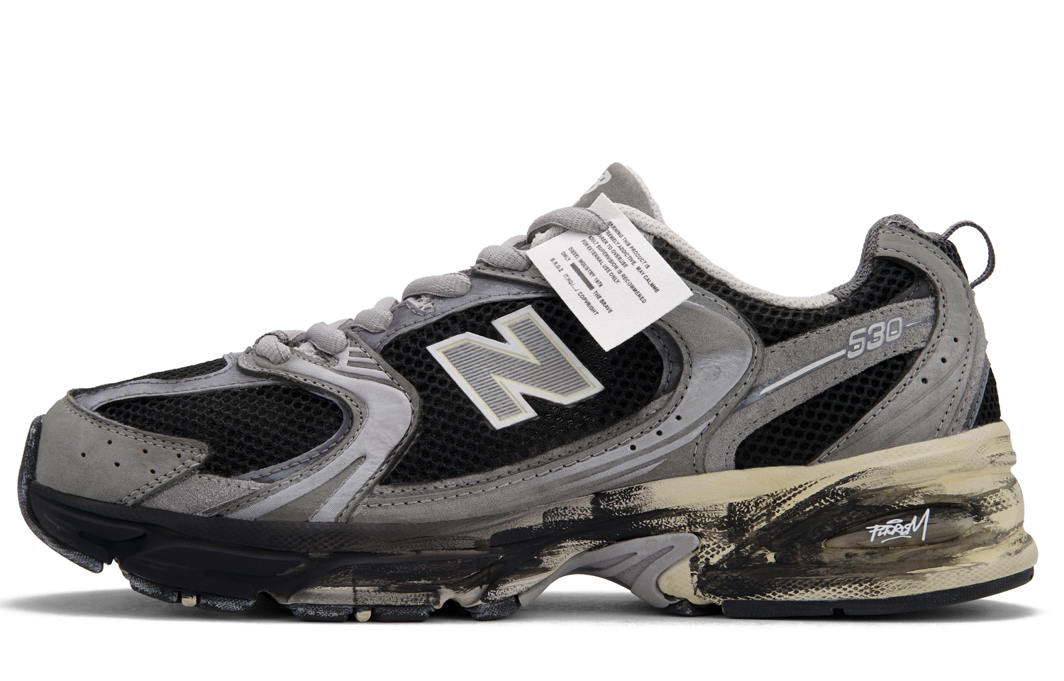 New Balance Кроссовки для бега NB 530 Abrasion Resistant Low top Unisex Black Gray
New Balance Кроссовки для бега NB 530 Abrasion Resistant Low top Unisex Black Gray