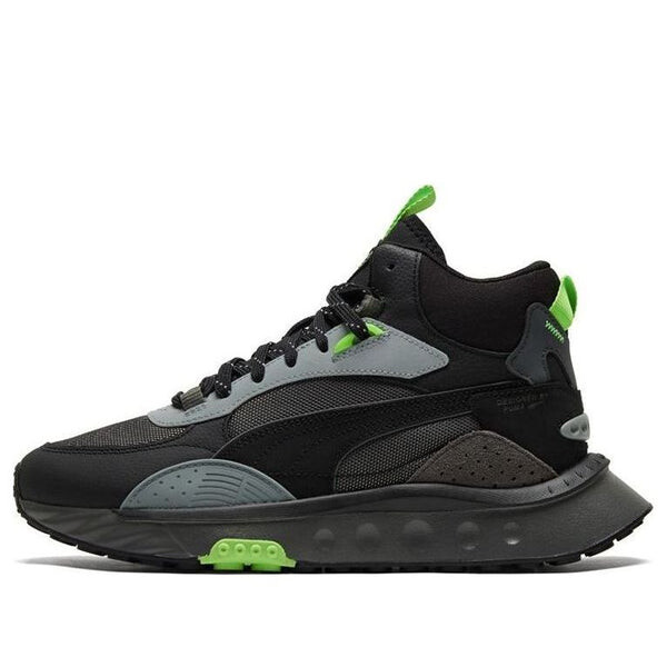 Кроссовки wild rider mid 'black dark shadow' Puma, черный
Кроссовки wild rider mid 'black dark shadow' Puma, черный