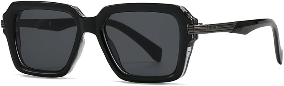 Мужские двухцветные солнцезащитные очки с заклепками, женские с синим градиентом, защита от УФ-излучения UV400, в стиле панк, для путешествий на открытом воздухе и вождения UYPTK, C4 Black Gun Grey
Мужские двухцветные солнцезащитные очки с заклепками, женские с синим градиентом, защита от УФ-излучения UV400, в стиле панк, для путешествий на открытом воздухе и вождения UYPTK, C4 Black Gun Grey