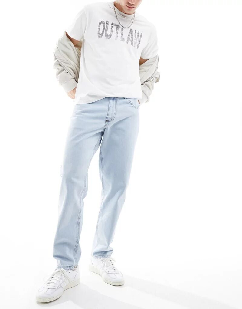 Светлые классические узкие джинсы ASOS
Светлые классические узкие джинсы ASOS