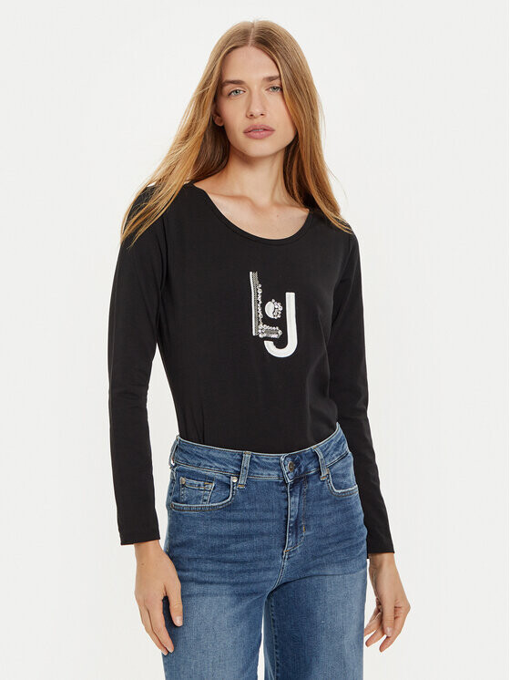 Блуза стандартного кроя Liu Jo Sport, черный
Блуза стандартного кроя Liu Jo Sport, черный