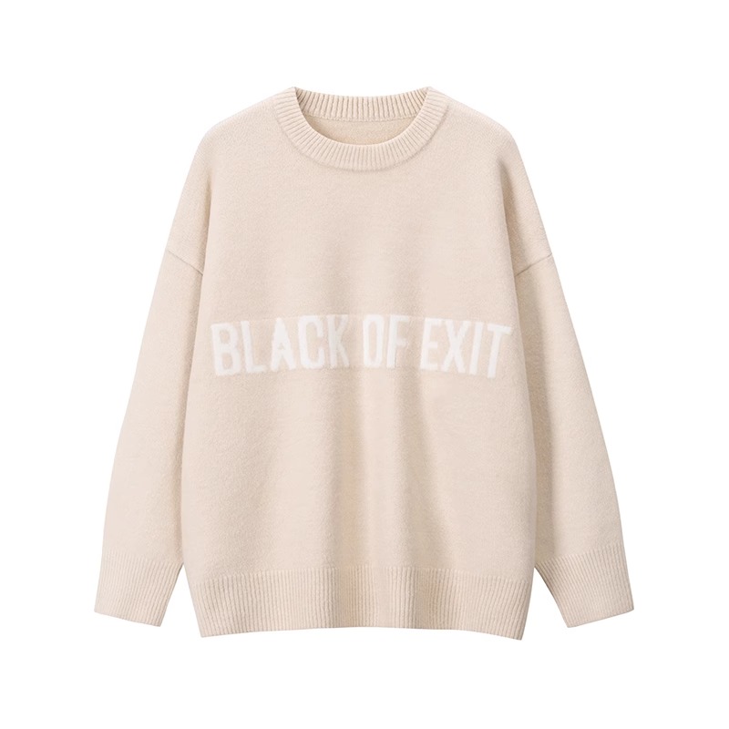 Свитер Unisex BLACK OF EXIT, Apricot
Свитер Unisex BLACK OF EXIT, Apricot