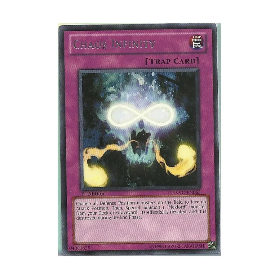 CCG Бесконечность Хаоса (Редкий), Yu-Gi-Oh - Extreme Victory - Singles
CCG Бесконечность Хаоса (Редкий), Yu-Gi-Oh - Extreme Victory - Singles