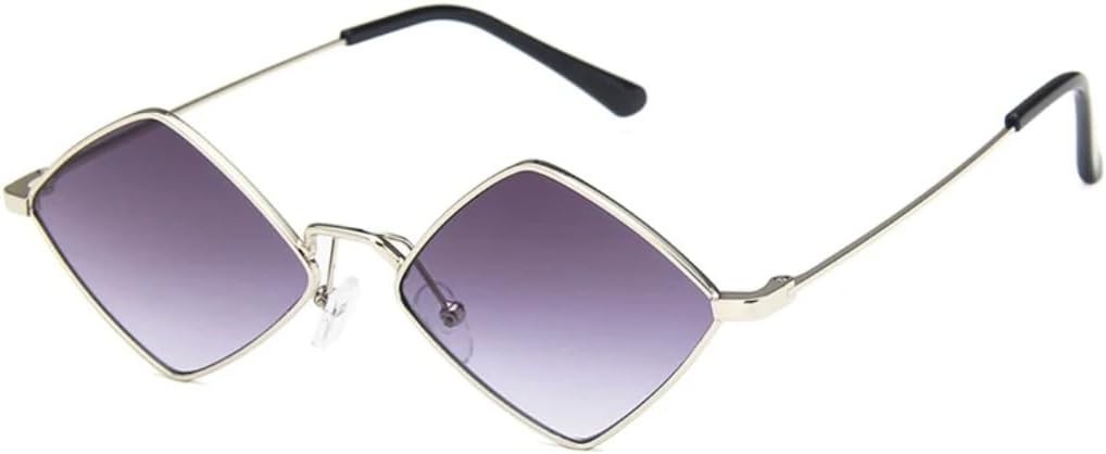 Солнцезащитные очки с защитой UV400 | Маленькая металлическая оправа, цветные линзы | Для женщин и мужчин, для занятий спортом на открытом воздухе и вождения DSVIGF, Silver Gradient Grey
Солнцезащитные очки с защитой UV400 | Маленькая металлическая оправа, цветные линзы | Для женщин и мужчин, для занятий спортом на открытом воздухе и вождения DSVIGF, Silver Gradient Grey