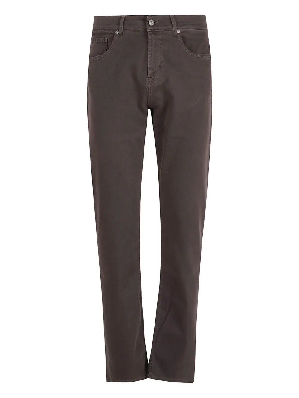 Джинсы с задними карманами 7 For All Mankind, коричневый
Джинсы с задними карманами 7 For All Mankind, коричневый