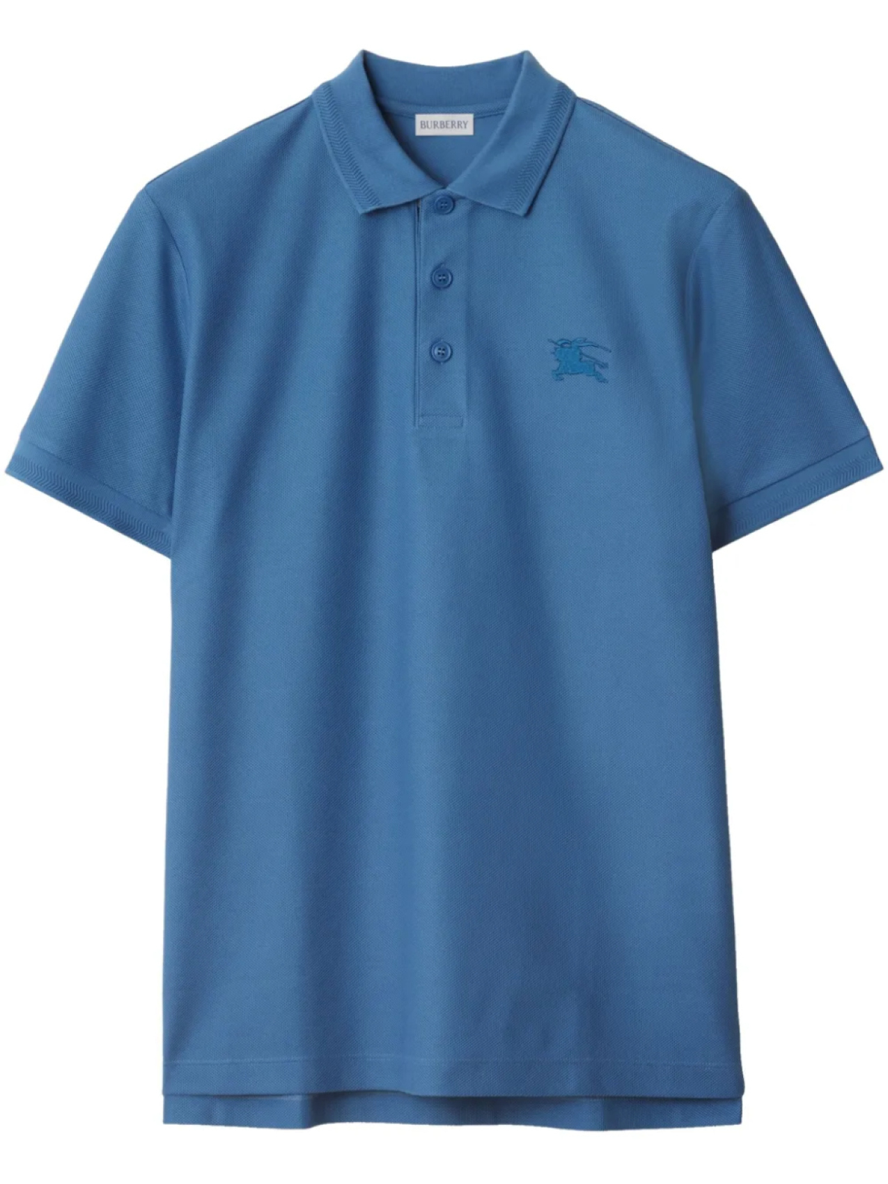 Рубашка поло из хлопка Burberry, синий
Рубашка поло из хлопка Burberry, синий