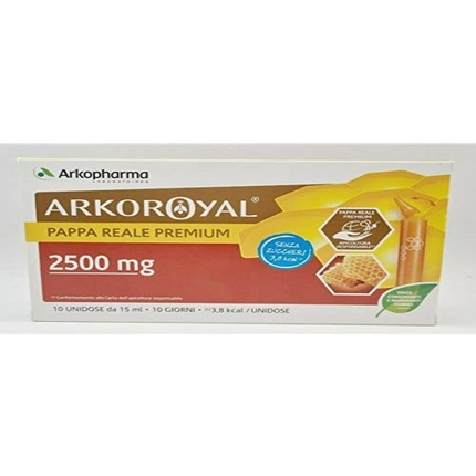 ArkoRoyal Premium Royal Jelly 2500 мг без сахара Arkopharma
ArkoRoyal Premium Royal Jelly 2500 мг без сахара Arkopharma
