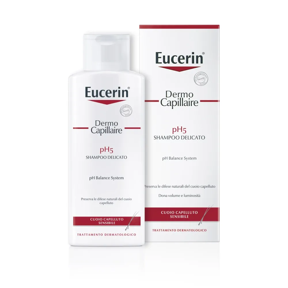 Eucerin DermoCapillaire Шампунь pH 5 250 мл для чувствительной кожи головы
Eucerin DermoCapillaire Шампунь pH 5 250 мл для чувствительной кожи головы