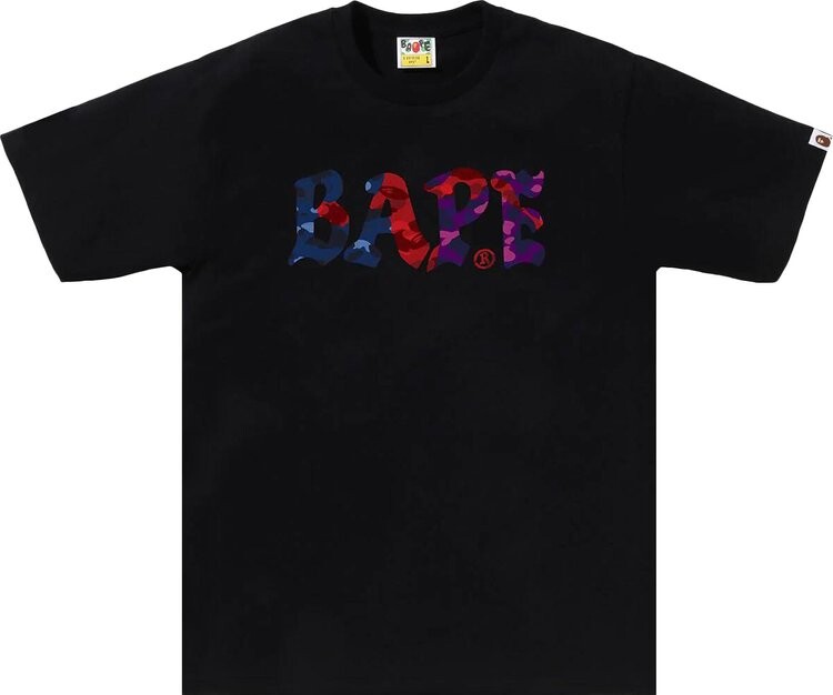 Футболка BAPE Color Camo Crazy Logo 'Black', черный
Футболка BAPE Color Camo Crazy Logo 'Black', черный