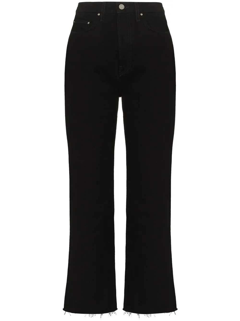 Укороченные джинсы прямого кроя TOTEME, черный
Укороченные джинсы прямого кроя TOTEME, черный