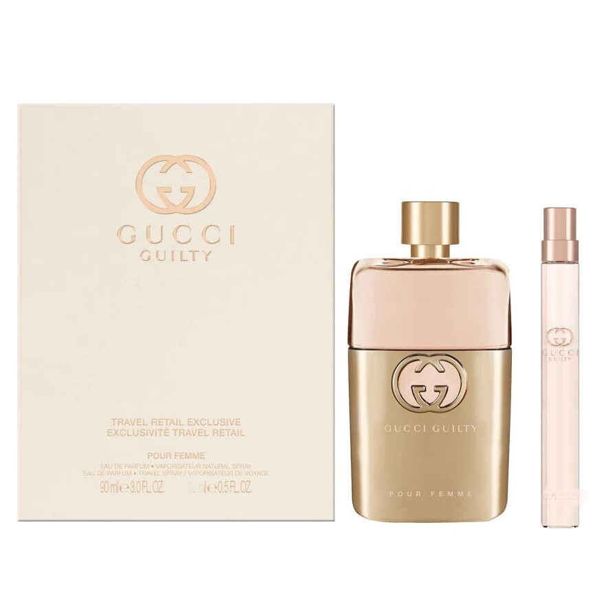 Gucci Guilty Pour Femme, Парфюмерный набор, 2 шт
Gucci Guilty Pour Femme, Парфюмерный набор, 2 шт