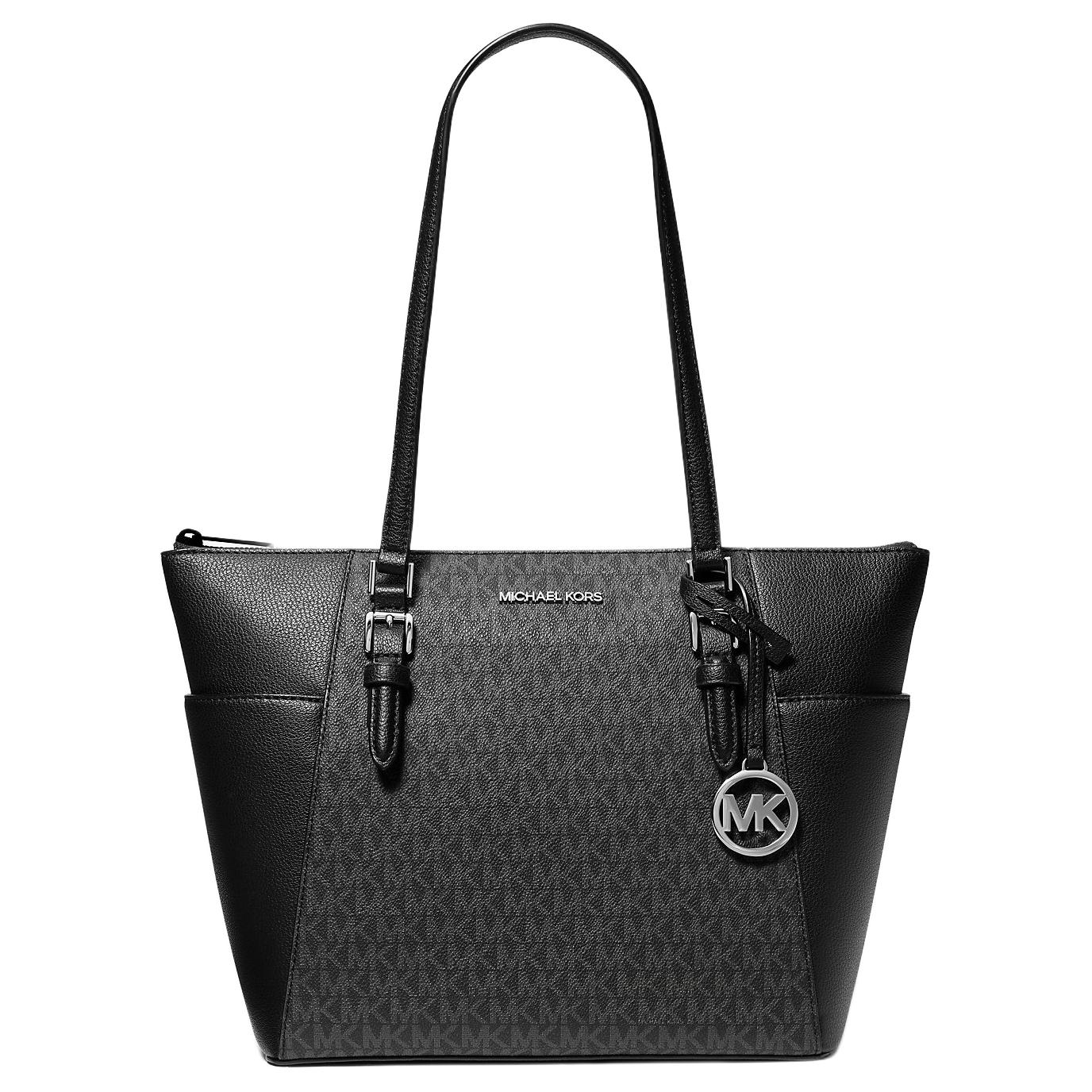 Сумка-шоппер Charlotte Canvas Polyurethane, Сумка через плечо, Женская повседневная сумка Чёрный MICHAEL KORS
Сумка-шоппер Charlotte Canvas Polyurethane, Сумка через плечо, Женская повседневная сумка Чёрный MICHAEL KORS
