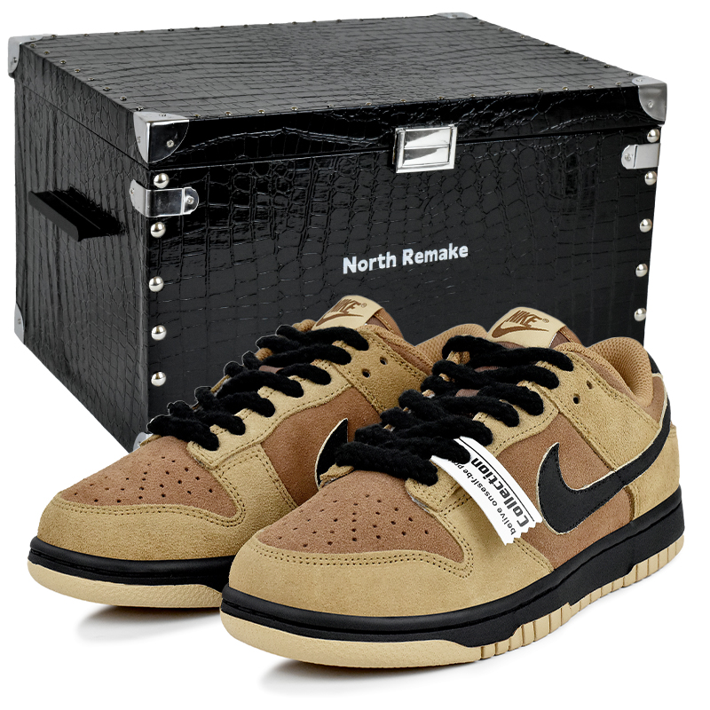 Nike Скользоустойчивые износостойкие низкие скейтерские кроссовки Dunk унисекс коричневый - коричневый след-подарочная коробка 4, цвет Brown Trace-Gift Box 4
Nike Скользоустойчивые износостойкие низкие скейтерские кроссовки Dunk унисекс коричневый - коричневый след-подарочная коробка 4, цвет Brown Trace-Gift Box 4