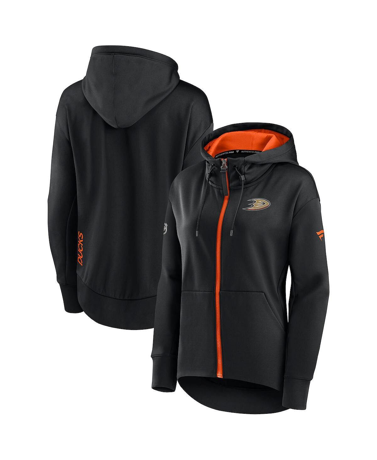 Женская фирменная черная толстовка с капюшоном на молнии Anaheim Ducks Authentic Pro Rink Fanatics, черный
Женская фирменная черная толстовка с капюшоном на молнии Anaheim Ducks Authentic Pro Rink Fanatics, черный