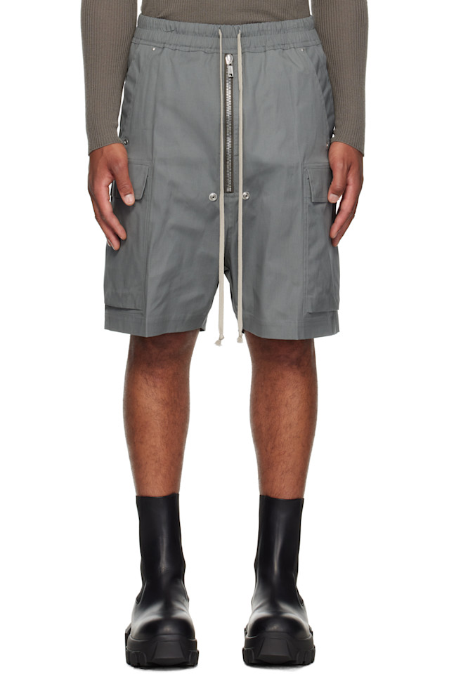 Rick Owens Серые конкордианы, каргобела, шорты-карго
Rick Owens Серые конкордианы, каргобела, шорты-карго