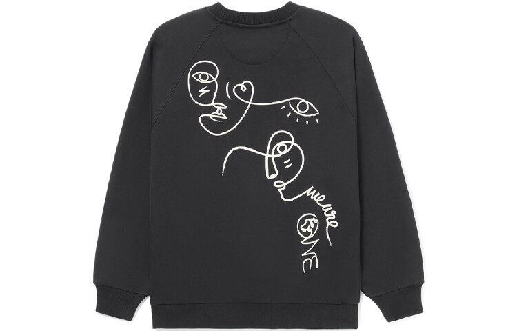 Свитшот Wade Collection унисекс Lining, черный 
Свитшот Wade Collection унисекс Lining, черный