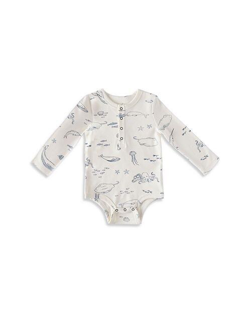 Боди Henley с длинными рукавами и принтом из водного хлопка унисекс Life - для малышей Pehr, цвет White
Боди Henley с длинными рукавами и принтом из водного хлопка унисекс Life - для малышей Pehr, цвет White