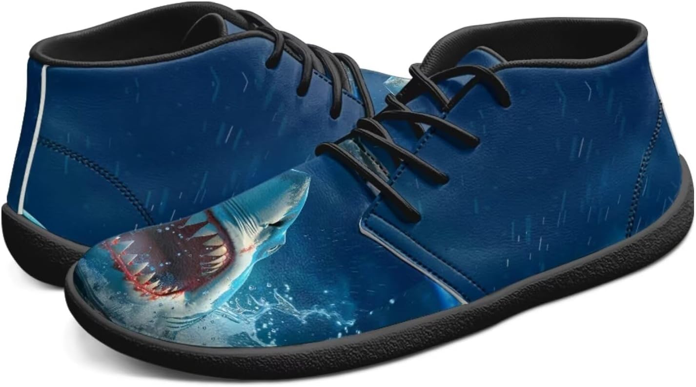 Мужские босоножки с нулевым падением, минималистичные с широкой носочной частью, нескользящие и удобные для ходьбы и походов кроссовки Pointodoor, 3d Shark
Мужские босоножки с нулевым падением, минималистичные с широкой носочной частью, нескользящие и удобные для ходьбы и походов кроссовки Pointodoor, 3d Shark