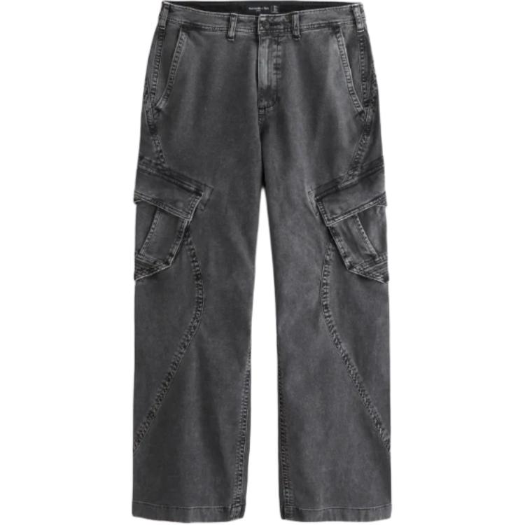 Грузовые штаны мужские Abercrombie&Fitch, черный
Грузовые штаны мужские Abercrombie&Fitch, черный