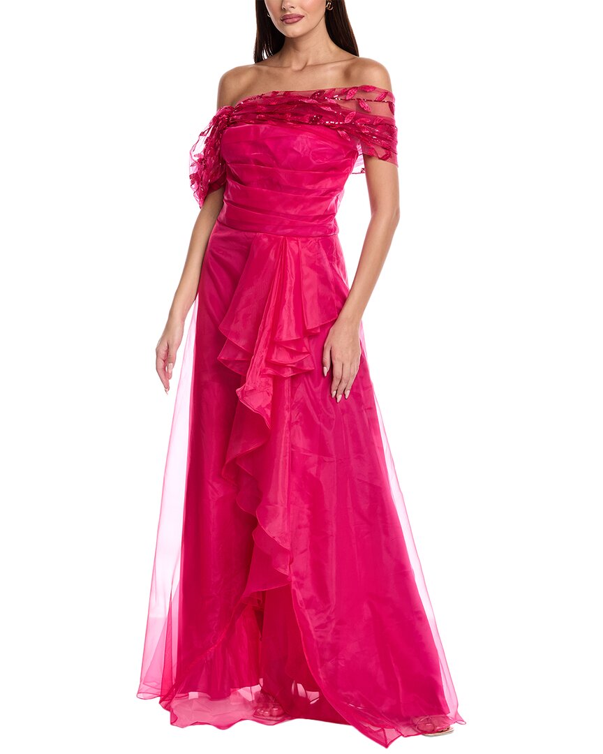 Платье Рене Руиз с открытыми плечами из органзы и тюля Rene Ruiz, розовый
Платье Рене Руиз с открытыми плечами из органзы и тюля Rene Ruiz, розовый