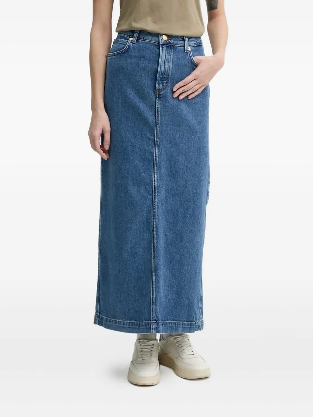 Джинсовая юбка макси на пуговицах Marc O'Polo, синий
Джинсовая юбка макси на пуговицах Marc O'Polo, синий