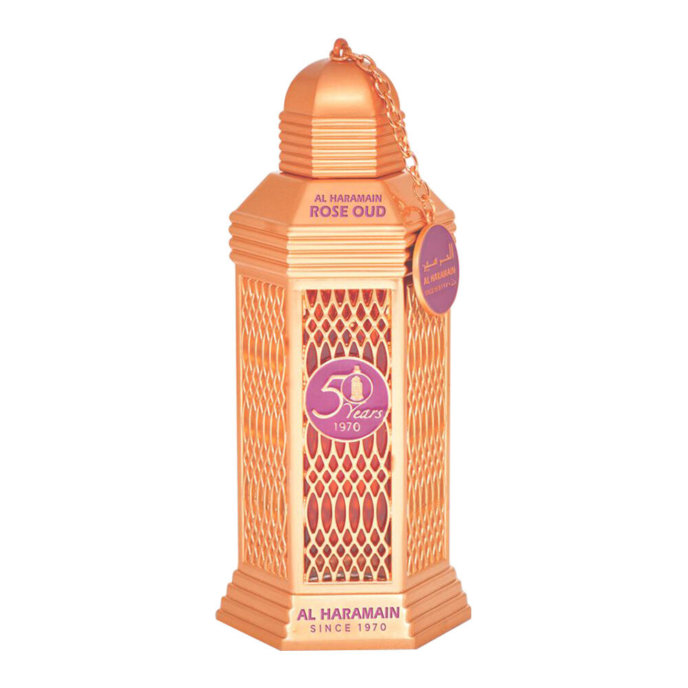 Al Haramain, 50 Years Rose Oud, парфюмированная вода-спрей, 100 мл
Al Haramain, 50 Years Rose Oud, парфюмированная вода-спрей, 100 мл