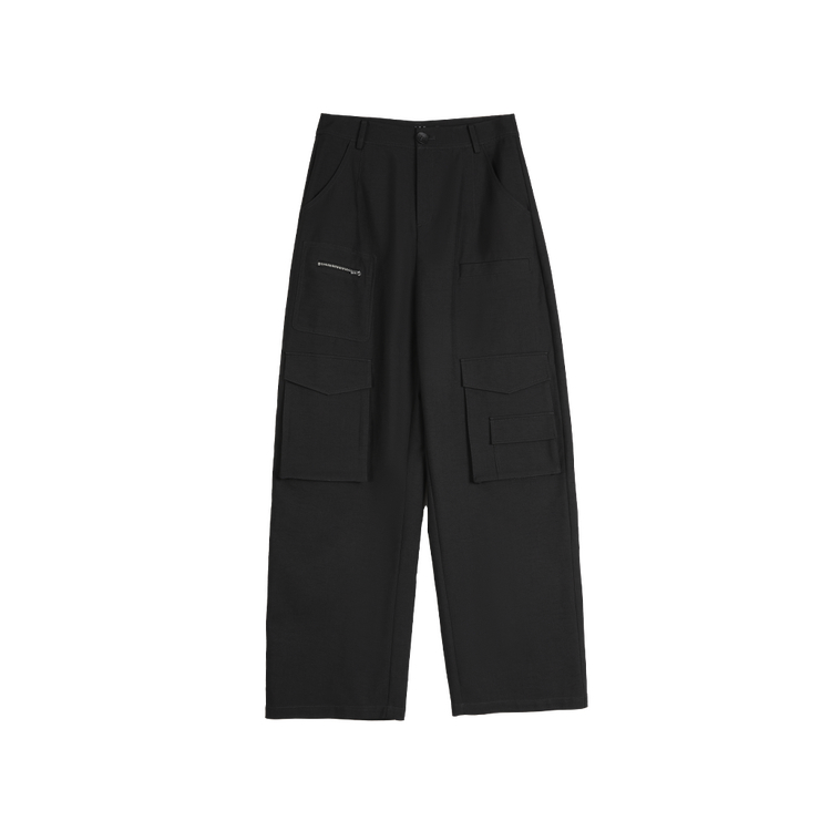 ELLE Женские черные карго-штаны Moderate Cargo Pants
ELLE Женские черные карго-штаны Moderate Cargo Pants
