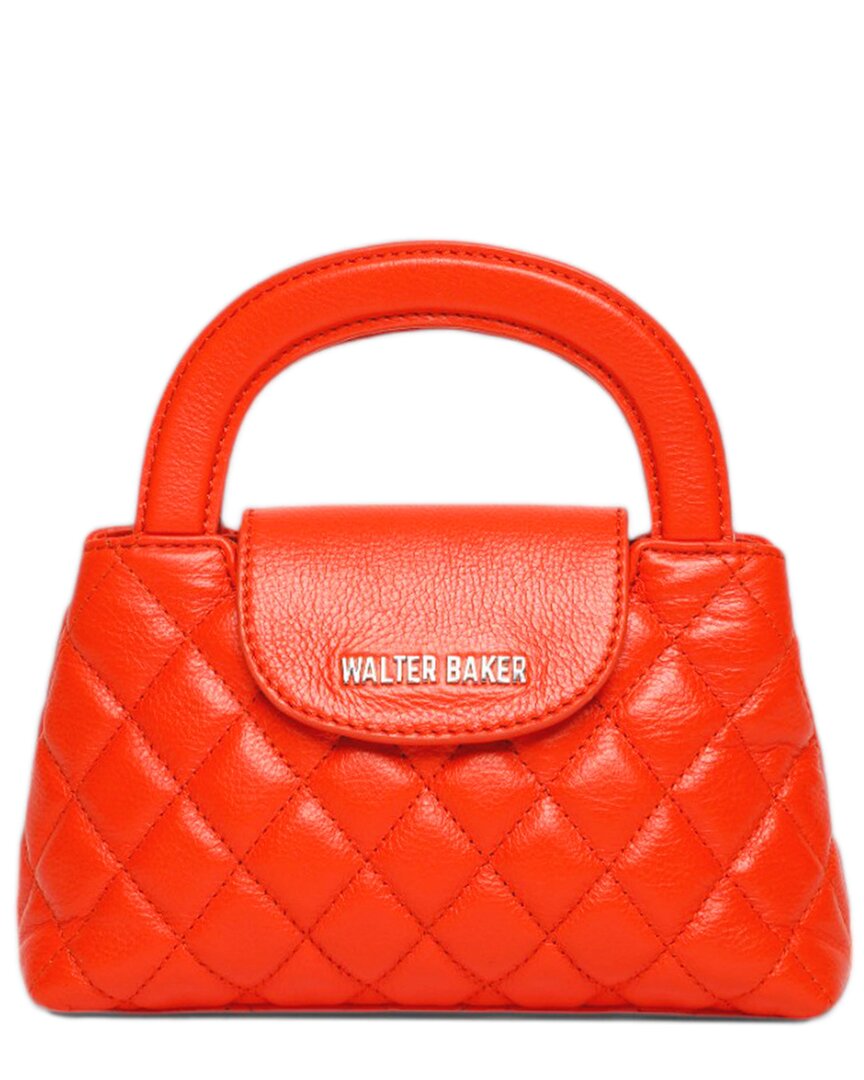 Миниатюрная кожаная сумка через плечо Walter Baker Phoebe с верхней ручкой, красный
Миниатюрная кожаная сумка через плечо Walter Baker Phoebe с верхней ручкой, красный