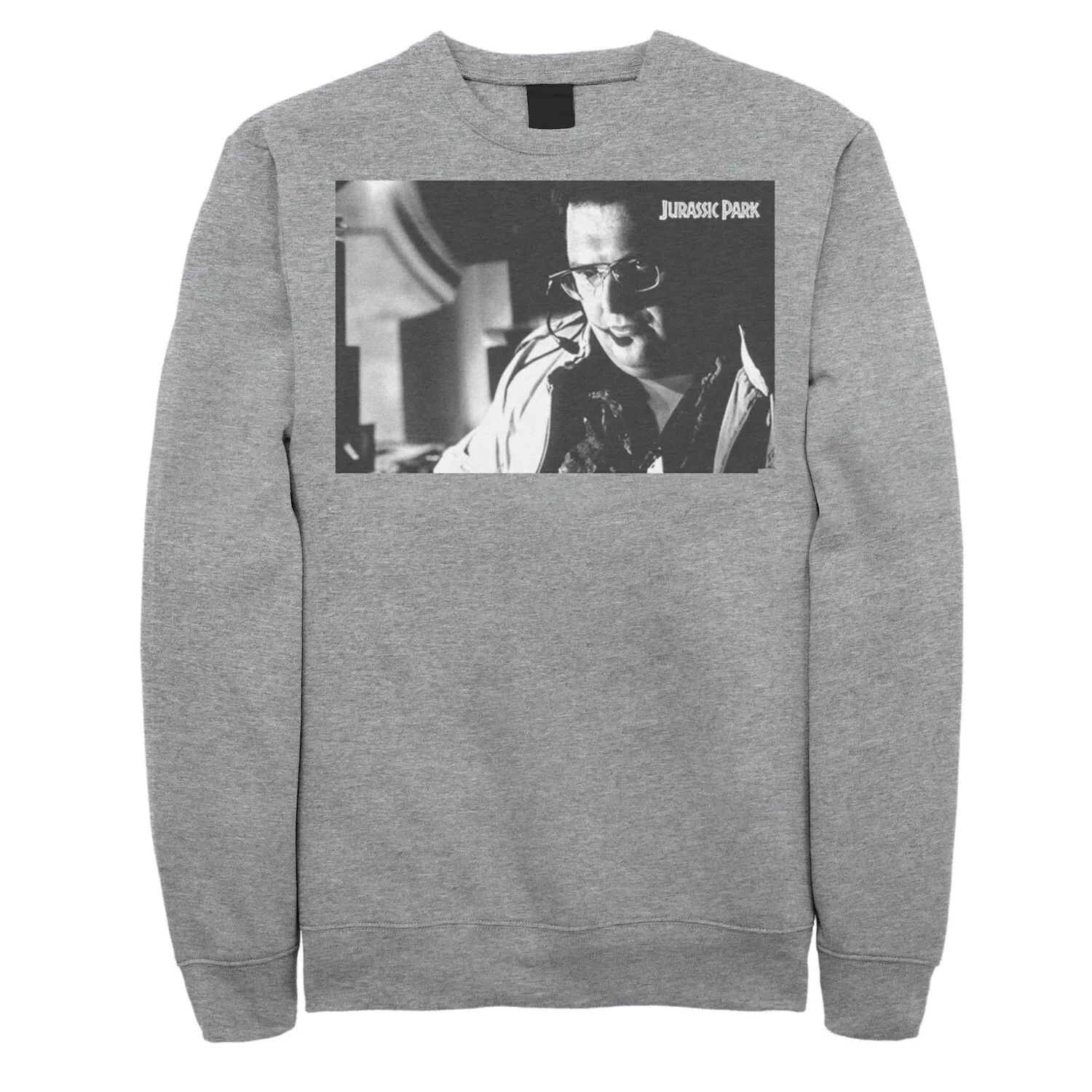 Мужская рабочая толстовка с компьютером «Парк Юрского периода» Dennis Nedry Licensed Character