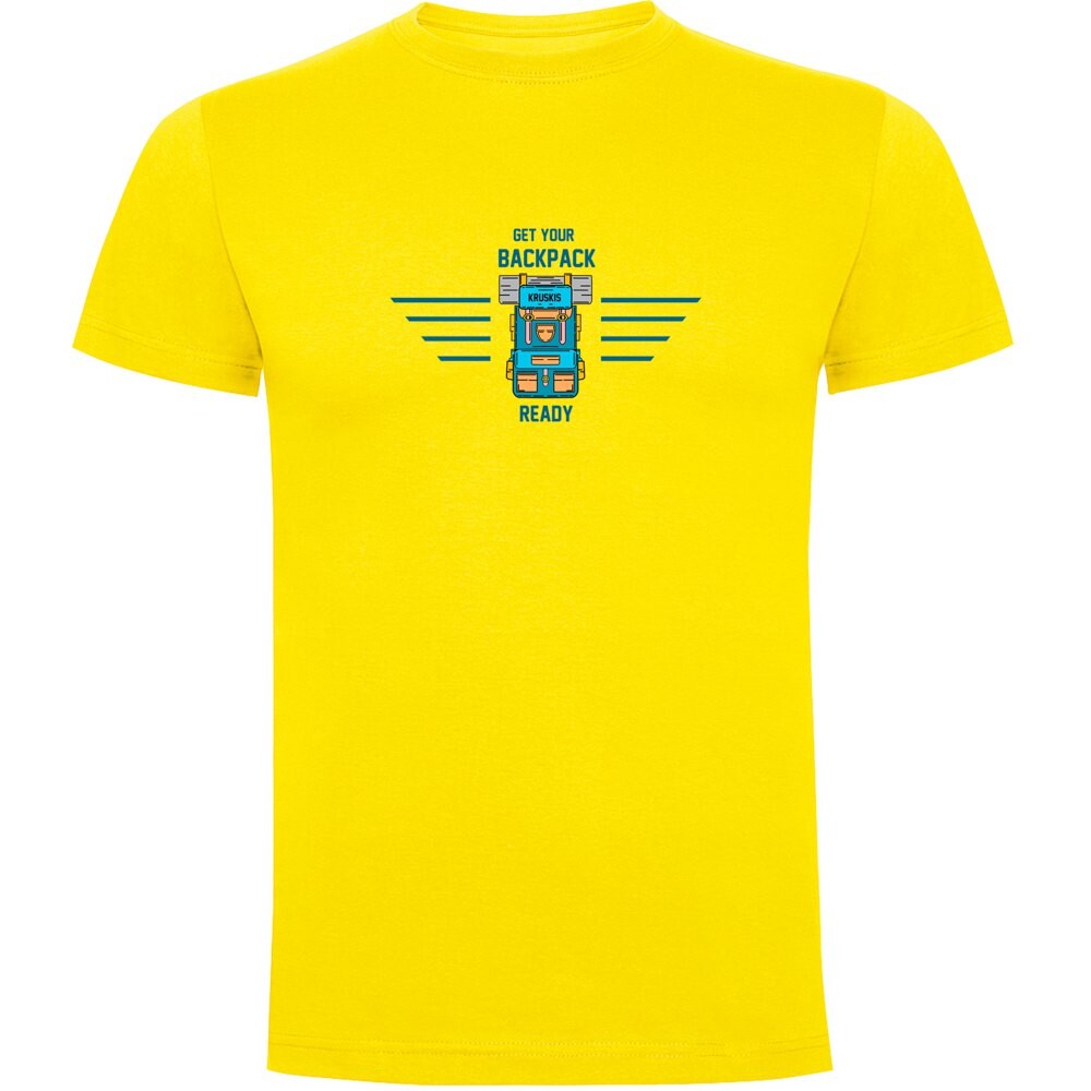 Футболка с коротким рукавом Kruskis Backpack Ready, желтый
Футболка с коротким рукавом Kruskis Backpack Ready, желтый