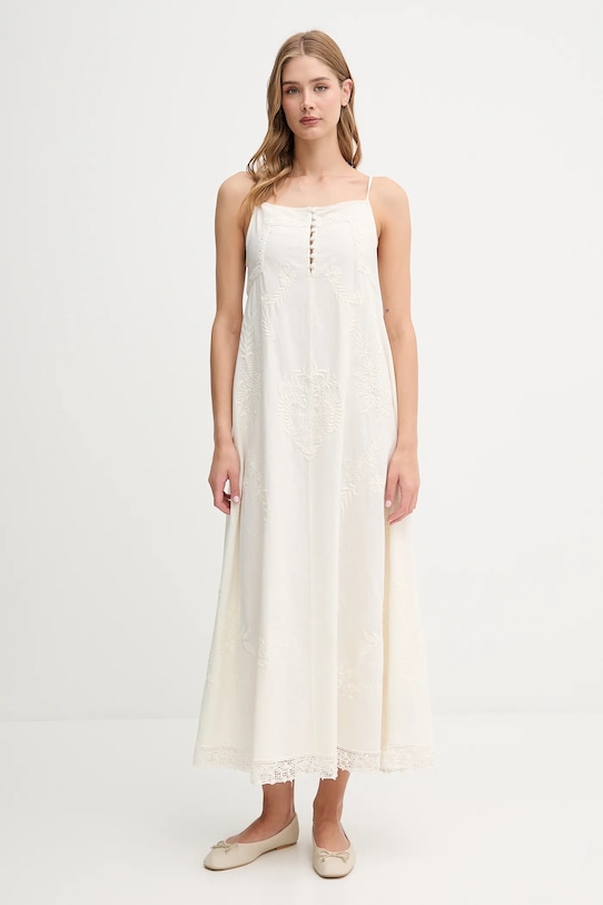 Платье с добавлением льна Hoss Intropia, бежевый
Платье с добавлением льна Hoss Intropia, бежевый