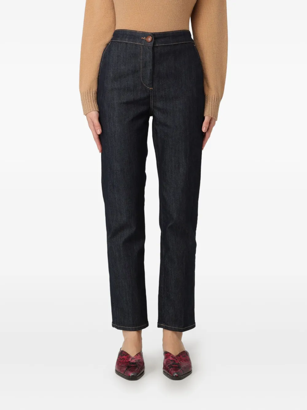 Брюки прямого кроя Liu Jo, синий
Брюки прямого кроя Liu Jo, синий