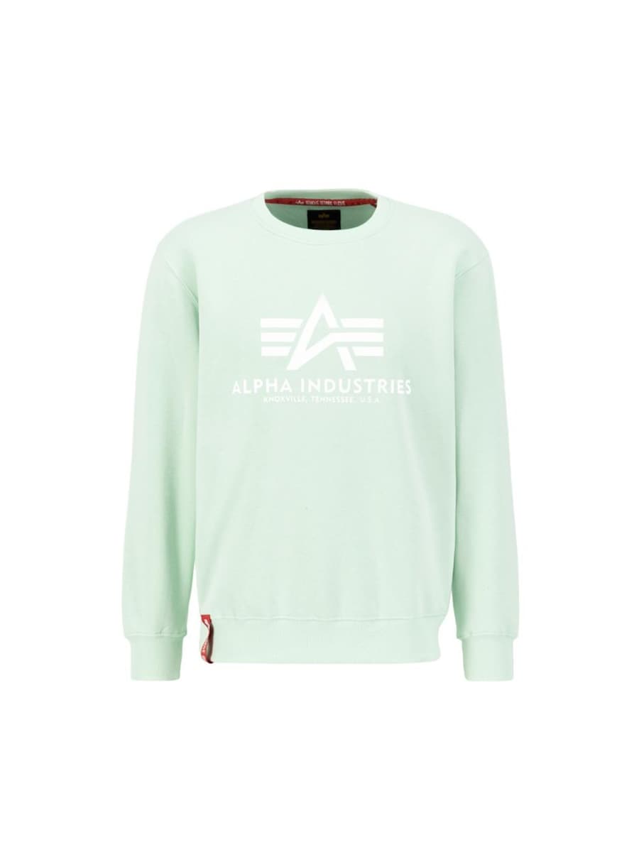 Толстовка ALPHA INDUSTRIES Basic Logo, мятный
Толстовка ALPHA INDUSTRIES Basic Logo, мятный