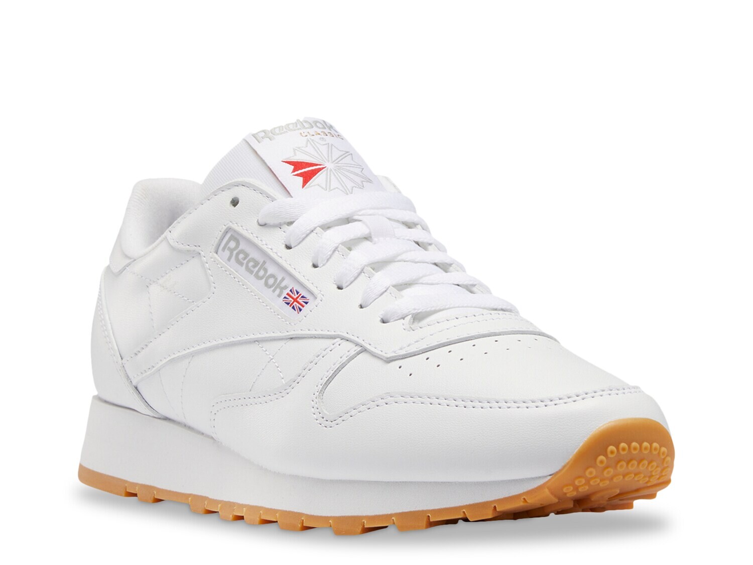 Кроссовки Reebok Classic Leather, белый/коричневый
Кроссовки Reebok Classic Leather, белый/коричневый