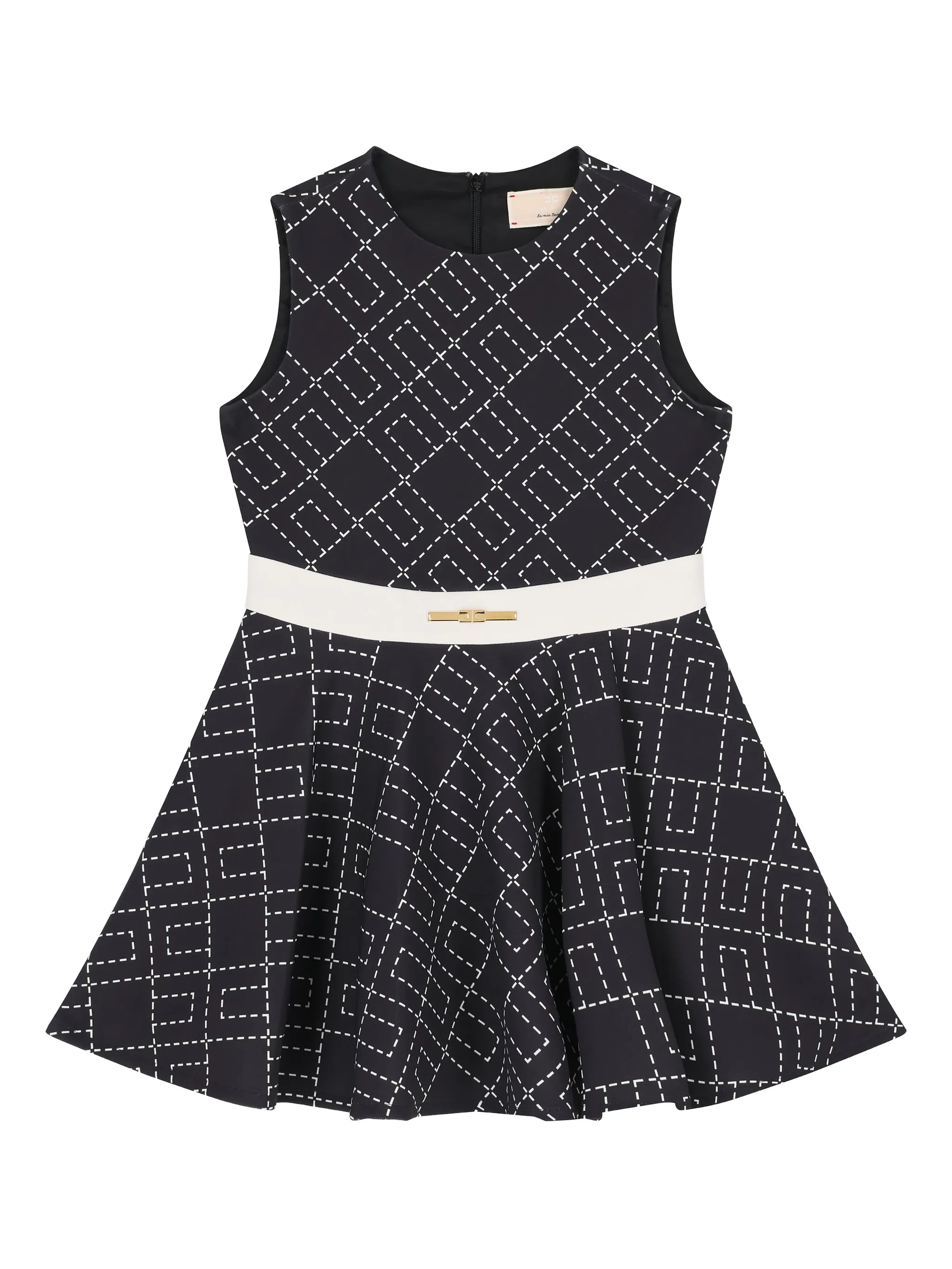 Платье с монограммой Elisabetta Franchi Kids, черный
Платье с монограммой Elisabetta Franchi Kids, черный