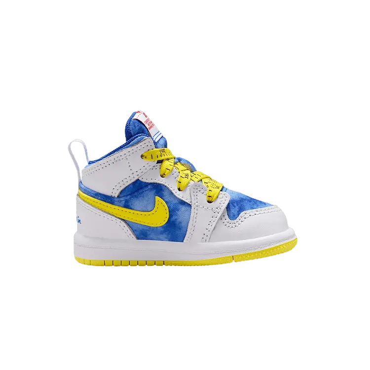 Кроссовки Air Jordan 1 Mid TD, White Opti Yellow
Кроссовки Air Jordan 1 Mid TD, White Opti Yellow